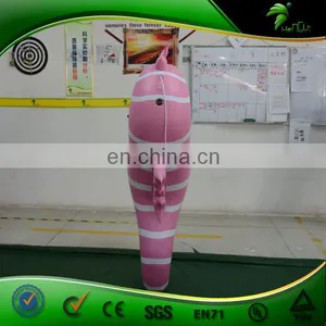 Animal Shape Inflatable LED Balloon Flying Sea Horse Inflatabel Light Balloon For Parade thumbnail-5
