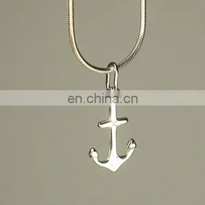 Beautifully Designed 925 Silver Pendant in Anchor Shape thumbnail-1