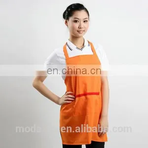 Cotton Kitchen Apron With Custom Logo High Quality From China thumbnail-2