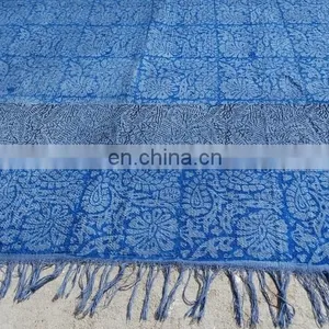 Vishal Handicraft-73x39" Indian Hand Woven 100% Hemp Rug/Indian Rug Cotton Fringes Floor Throw Area Rug Wholesale thumbnail-1