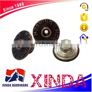 20mm Zinc Alloy Button, Metal Buttons for Customized Design thumbnail-4