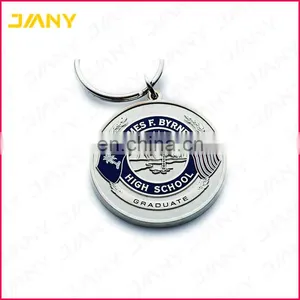 Custom Made Metal Keychain, Antique Silver Die Casting Metal Keyring thumbnail-4