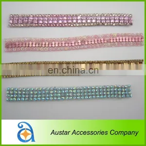 New Crystal Hot Fix Diamond Trimming for Women Shoe thumbnail-1