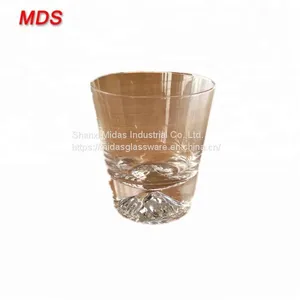 Top Quality Wholesale 270ml Thick Base Clear Iceberg Shot Glass thumbnail-1