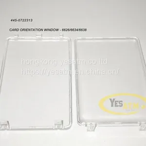 445-0722313 CARD ORIENTATION WINDOW - 6626/6634/6638 ATM Parts thumbnail-1