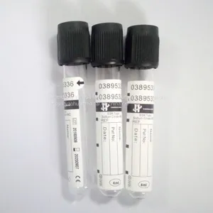 4NC Blood Collection Tube With Black Top, 3.8% Sodium Citrate thumbnail-3