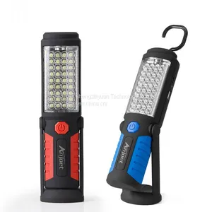 Portable Light 36 + 5 LED Flashlight USB Charging Work Light Magnetic + HOOK + Mobile Power for Can Help Phone Charge thumbnail-1