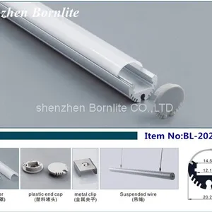Anodized Led Strip Aluminium Profile for Led Strips Recessed Channel thumbnail-5