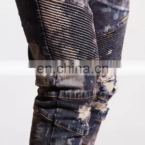 DiZNEW BIKER DENIM BIG CARPENTER MEN JEANS thumbnail-6