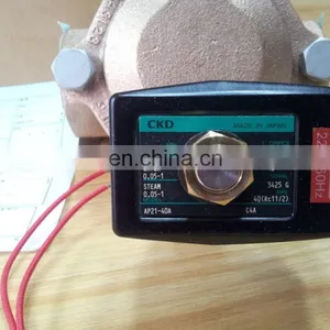 CKD Brass Water Solenoid Valve AP21-40A-C4A-AC200V thumbnail-3