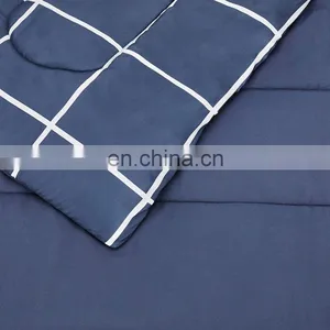 High Quality Stone Washed Bedding Set 7 Piece Light Weight Microfiber Bed Comforter Set thumbnail-5