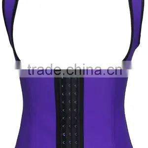 Hot Sale Cheap Waist Traning Corsets Latex Vest Waist Trainer 3 Hooks Waist Trainer Quality Choice thumbnail-1