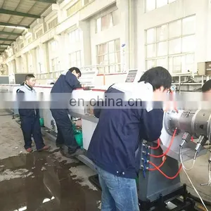 Plastic PVC Conduit Pipe Making Machine Extrusion Line/ PP PE Water Pipe Production Line thumbnail-6
