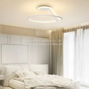 Creative Aluminum Line Led Chandeliers For Balcony Aisle Bedroom Lighting Lamp Modern Minimalist Room Lights Kitchen Fixtures thumbnail-4
