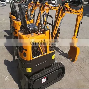 Rubber Track Min Excavator 1.3 Ton ,1.3T China Mini Hydraulic Crawler Excavator thumbnail-2