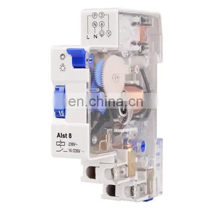 ALST8 Staircase Light Time Switch Timer Controller 16A 220V Used for Corridor Lighting, 220 Volt Timer Switch thumbnail-3