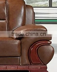 Oupusen 1 1 3 Office Wooden Sofa Set thumbnail-5