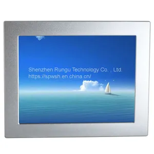 8-inch All-aluminum Housing Industrial Embedded Display, Industrial Touch Display thumbnail-1