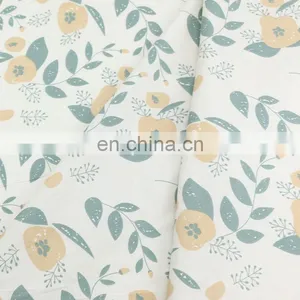 2.35m Wide Width Cotton Fabric Wholesale Garden Flowers Fashion Check Printed Cotton Bed Twill Fabric thumbnail-2