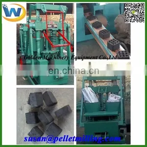 Various Shapes Shisha Coal Making Machine Harcoal Powder Briquette Press Machine in China thumbnail-5