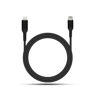 20W Nylon Braided Type C to Lightning Charging Cable C94 USB C PD Fast Charger for IPhone 13 Mini 13 Pro Max thumbnail-3