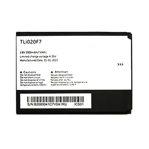 Replacement Batteries 2000mah Battery For ALCATEL TLi020F1 5010 Cell Phone Spare Parts thumbnail-2