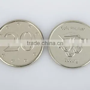 Cost Price High Quality High Quality Blank Token Trolley Coin thumbnail-2