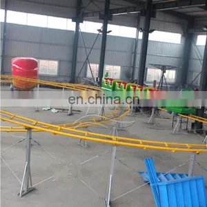 Family New Cheapest Adult Amus Park Equip Magnetic Children Wacky Worm Train Small Roller Coaster For Sale thumbnail-4