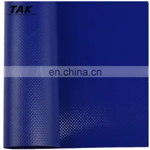0.55mm Phthalate Free Anti-uv Vinyl Coated Tarpaulin Pvc Waterproof 680gsm uv Resistant Pvc Tarpaulin in Roll thumbnail-4