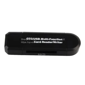 USB 2.0+MICRO USB Interface SD+MICRO SD Memory OTG Card Reader for Laptop Computer thumbnail-5