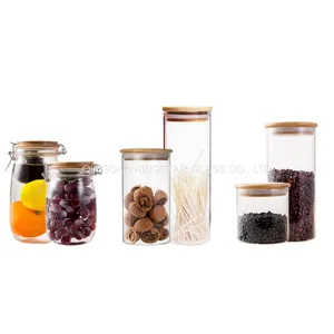 Glass Storage Jar With Lid thumbnail-3