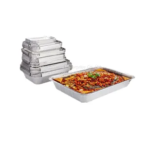 Small Aluminum Container Disposable Aluminum Foil Food Container for Sale thumbnail-2