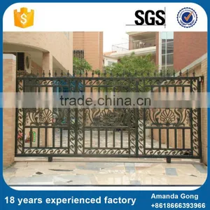 Hot Product With Modern Hdg Elegant Design Wrought Iron Gate thumbnail-4