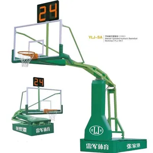 Professional Movable Height Adjustable Foldable Basketball Hoop Basketball Training System Basketball Stand thumbnail-3