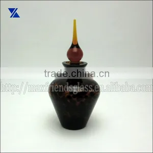 Glass Perfume Bottle , Glass Diffuser, Glass Vase for Home Deco, 200ml, Hand Made Glass thumbnail-1