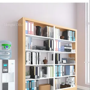 Easy Assembly Modular Steel Bookcase With Clip-in Adjustable Shelves&Professional Grade Durability for Home Office & Private Libraries|SS-SA1125 thumbnail-1