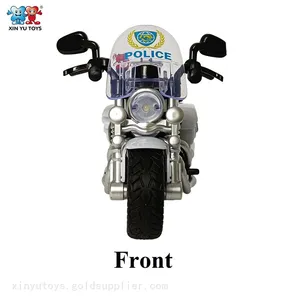 1:12 Scale Harley Diecast Police Motorcycle Sound & Music Vehicle Toys Stimulated Model thumbnail-4
