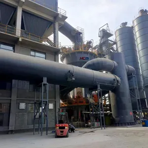 China HCM HLM Large Vertical Roller Mill for Talc Kaolin Grinding 325 Mesh D99 14 TPH for Glass Fiber Industry thumbnail-3