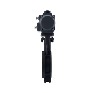 Manufacturer Direct Sales Pneumatic Double Eccentric Butterfly Valve With Clamp Butterfly Valve thumbnail-2