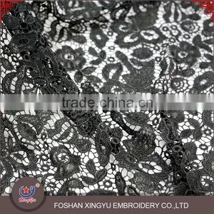 Factory Price High Quality Chinese Embroidery Design Soft Cotton Fabric for Embroidered Evening Dress thumbnail-3