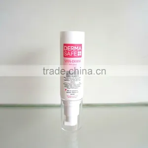 Round Luxury Plastic Tube With Pump Cap for Cosmetic Packaging Dia30mm thumbnail-2