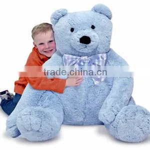 Giant BLUE Teddy Bear Plush Stuffed Animal thumbnail-1