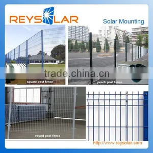 Solar Panel Racking Security Guard Welded Wire Fence Protective Barriers thumbnail-1