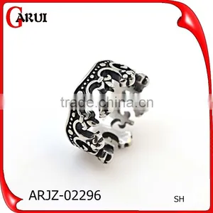 Crown Shaped 316l Stainless Steel Mens Rings Jewelry thumbnail-1