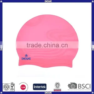 Bulk Cheap Cool Pink Swim Cap thumbnail-2