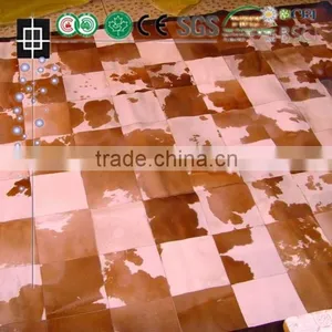 Morden Handmade Patchwork Cowhide Carpet thumbnail-2