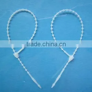 Color Cable Tie/safety Loop Tie/pp Pearl Tie Pin thumbnail-1