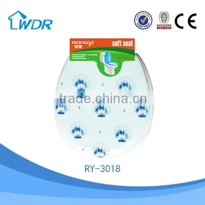 Practical Design Soft Decorative PVC Colorful Sanitary Toilet Mat thumbnail-6