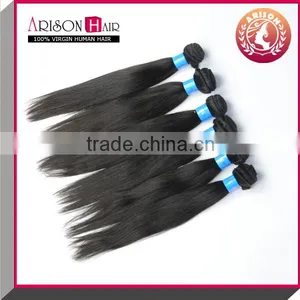 Single Donor Virgin Hair Weft Large Stock Top Quality Human Virgin Hair thumbnail-1