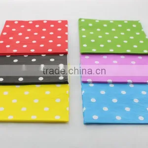 Party Supplies Printed Folding Assorted Color Napkin Paper Napkin thumbnail-1
